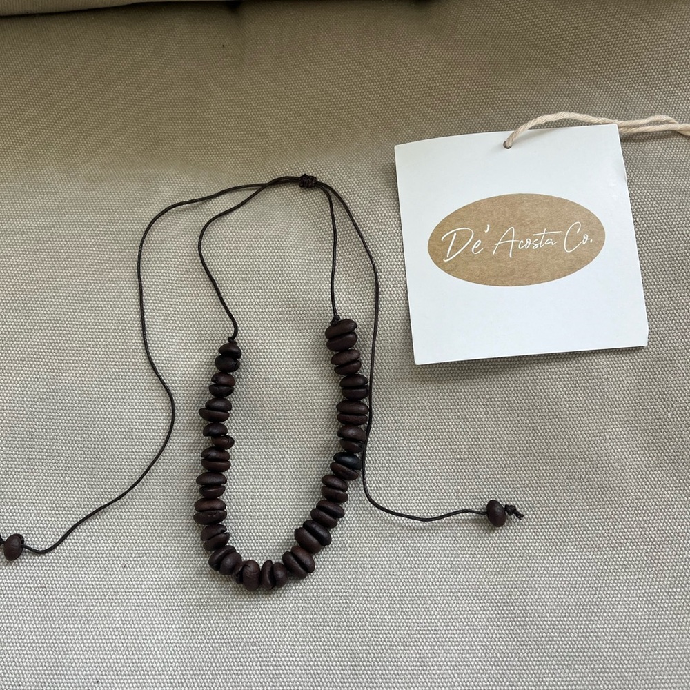 De' Acosta Co. Brown Beaded Necklace